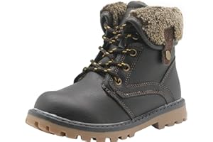 Apakowa New Boy's Autumn Winter Snow Boots (Toddler/Little Kid)
