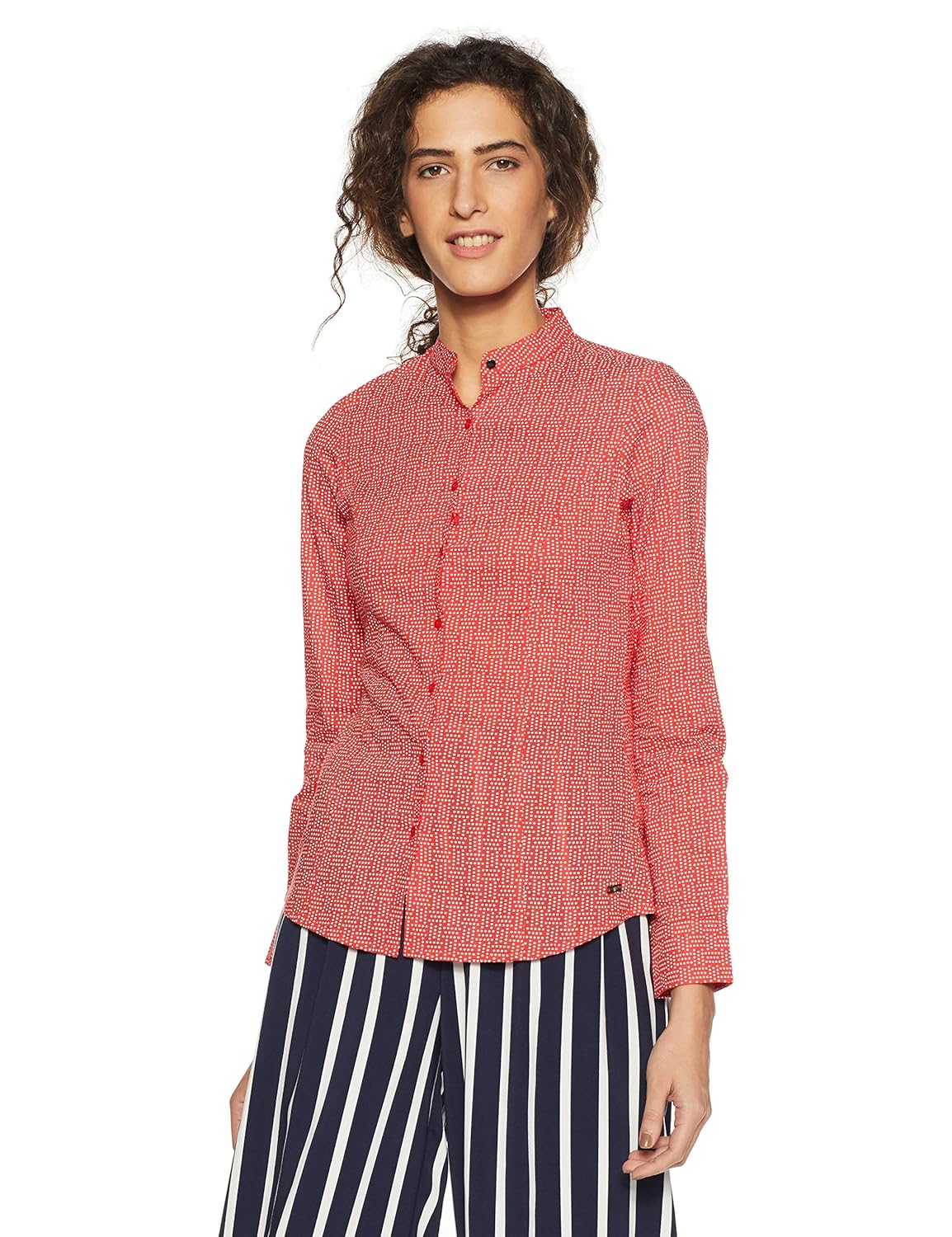 park avenue women's quilted regular fit shirt