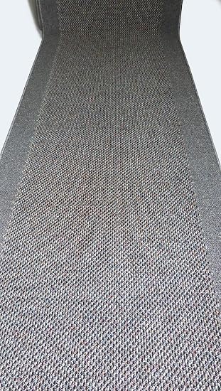 Teppich Laufer Rutschfest Stufenmatten Waschbar Grau Lfm 24 90