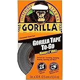 Gorilla 3044401 Tape Handy Roll, 1-Pack, Black