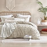 Peri Home Chenille Leopard 100% Cotton 3-Piece Duvet Cover & Sham Set, Full/Queen, King