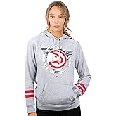 Ultra Game NBA womens Soft Fleece Crop Top Pullover Hoodie Womens