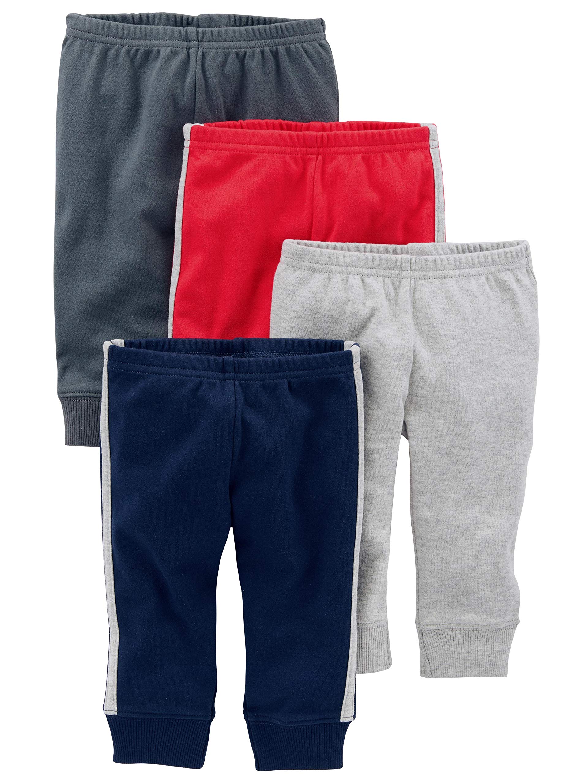 Simple Joys by Carter's Unisex Baby 4-Pack Neutral Pant