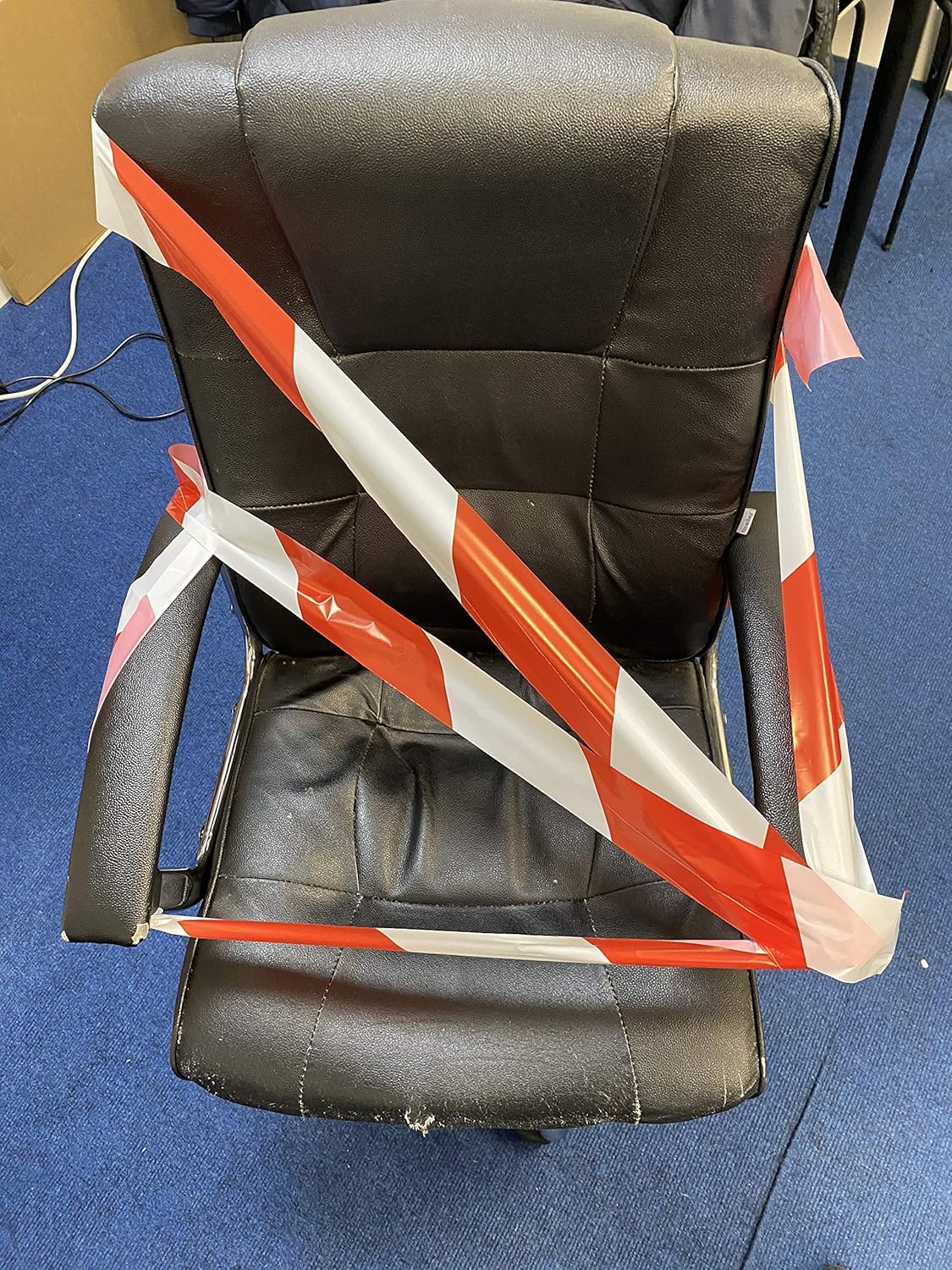 Barrier Tape, Hazard Tape, Red and White Tape, Construction Tape, Danger Tape, Do Not Cross, Warning Cordon Non Adhesive 75mm x 100m - Image 4