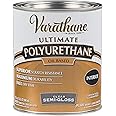 Rust-Oleum 6041H Oil-Based Ultimate Polyurethane, Quart, Semi-Gloss Finish, 32 Fl Oz