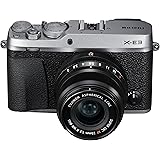 Fujifilm X-E3 Mirrorless Digital Camera w/XF23mmF2 R WR Kit - Silver
