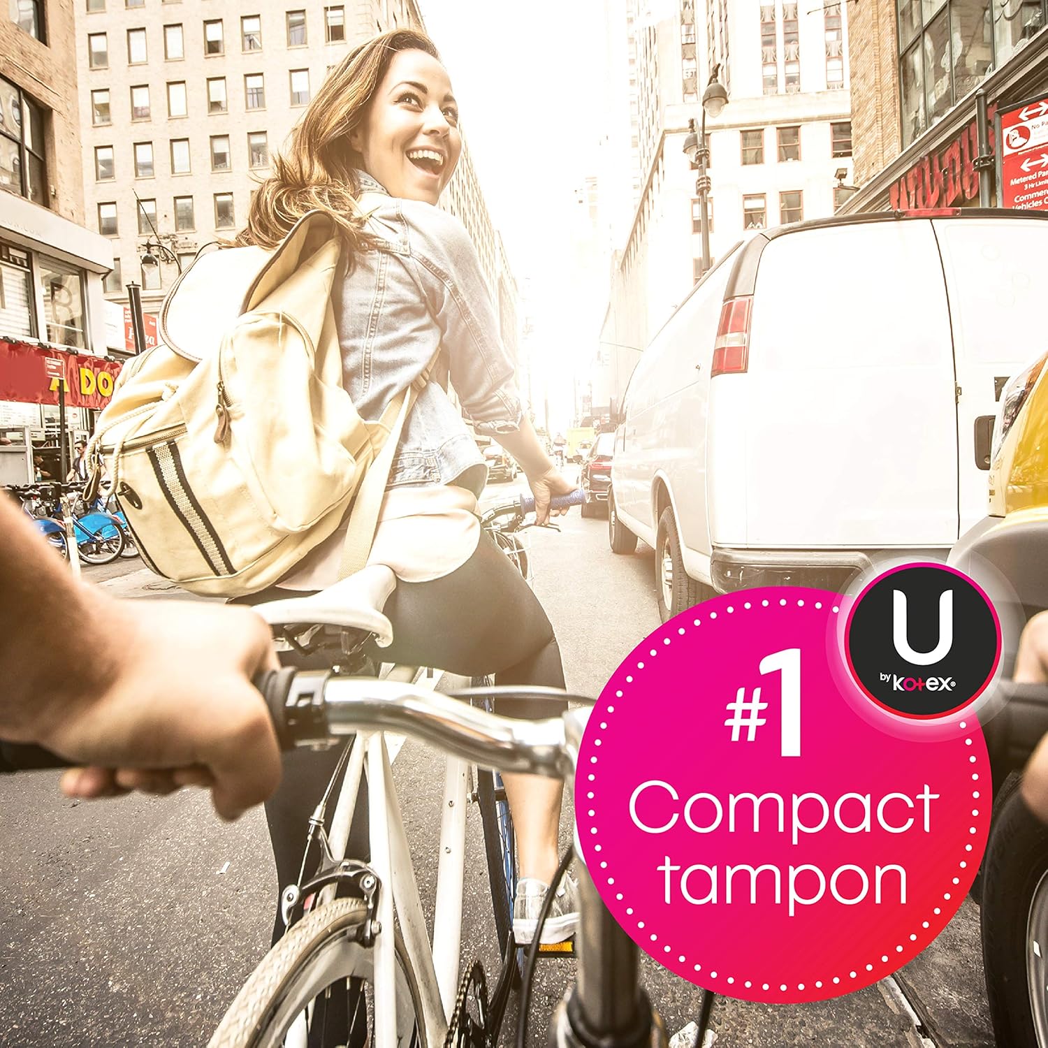 U by Kotex Click Compact Tampons, Regular Absorbency, Unscented, 45 Count (Packaging May Vary): Health & Personal Care