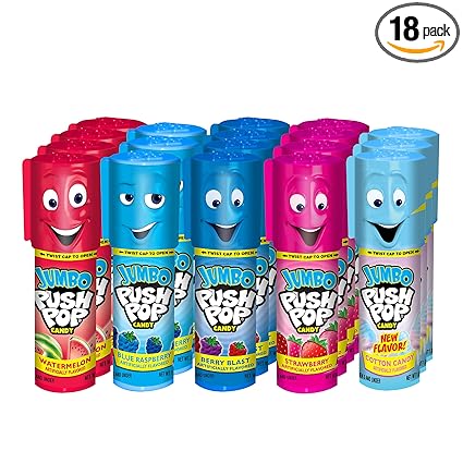 Get Amazon Com Push Pop Jumbo Candy Assortment Bulk 18 Pack Blue Free HD Get Wallpaper Amazon Com Push Pop Jumbo Candy Assortment Bulk 18 Pack Blue For Android