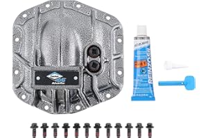 Spicer 10044799 Nodular Iron Front Dana 44 and AdvanTEK Differential Cover Compatible with Select Wrangler JL - Gray
