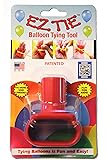 EZ Tie - Balloon Tying Tool for Party Balloons- Partys Supplies - Works for Helium Balloons with Ribbon - Makes Balloon Arches