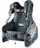 SEAC Ego Scuba Diving BCD, Black/Red