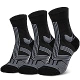 Hylaea Quarter Athletic Running Socks for Men