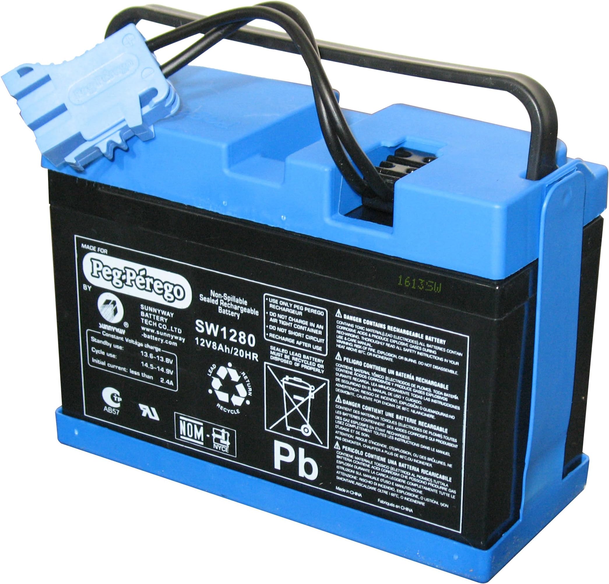 Rechargeable Battery for Peg Perego toys 12 V 8 AH