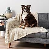 PetAmi Fluffy Waterproof Dog Blanket for Medium