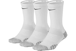 Nike Women's Everyday Max Cushion Training Crew Sock (3 Pair)
