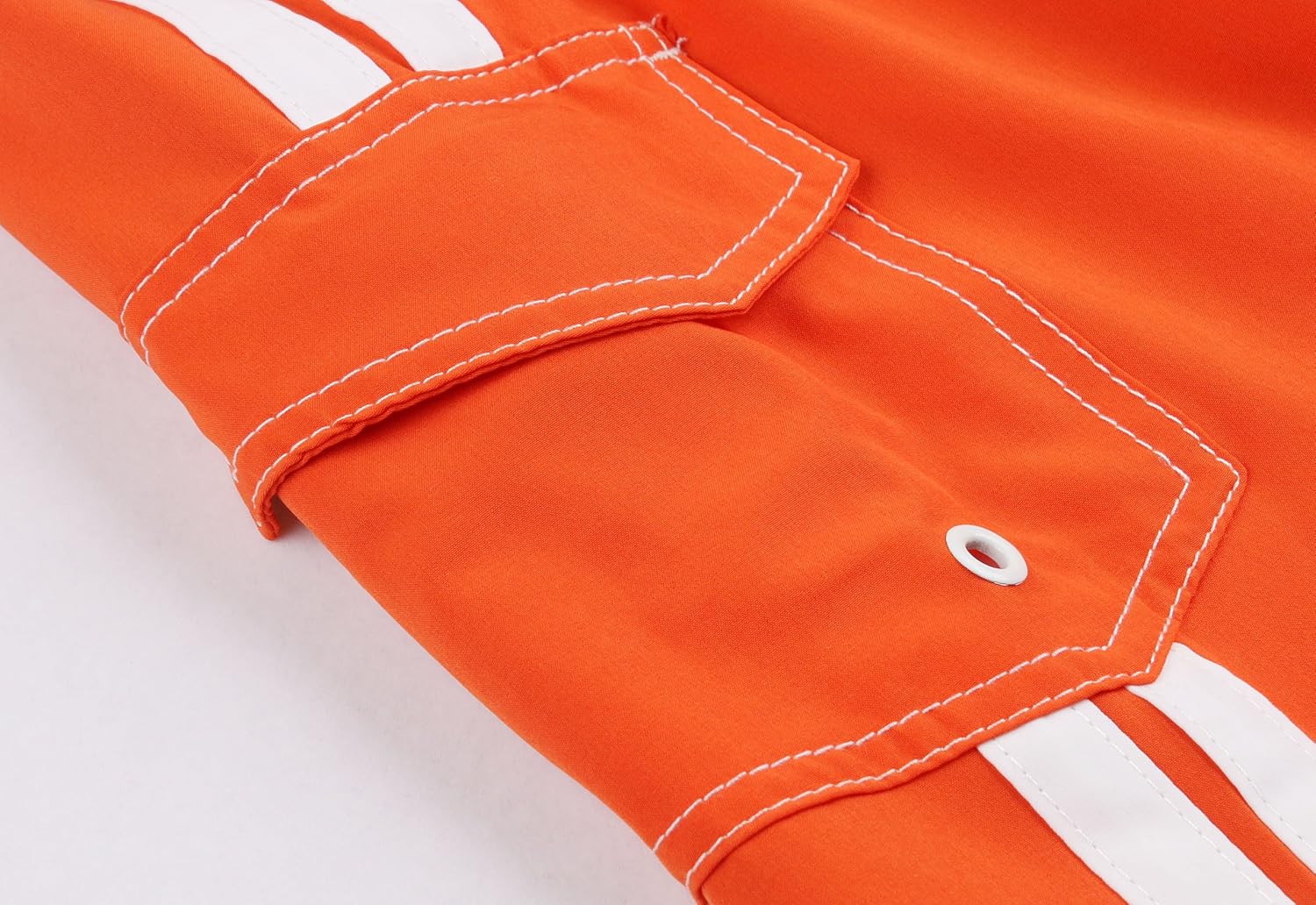 QRANSS Boys Kids Shark Printed Swim Trunks Board Shorts with Pockets: Clothing
