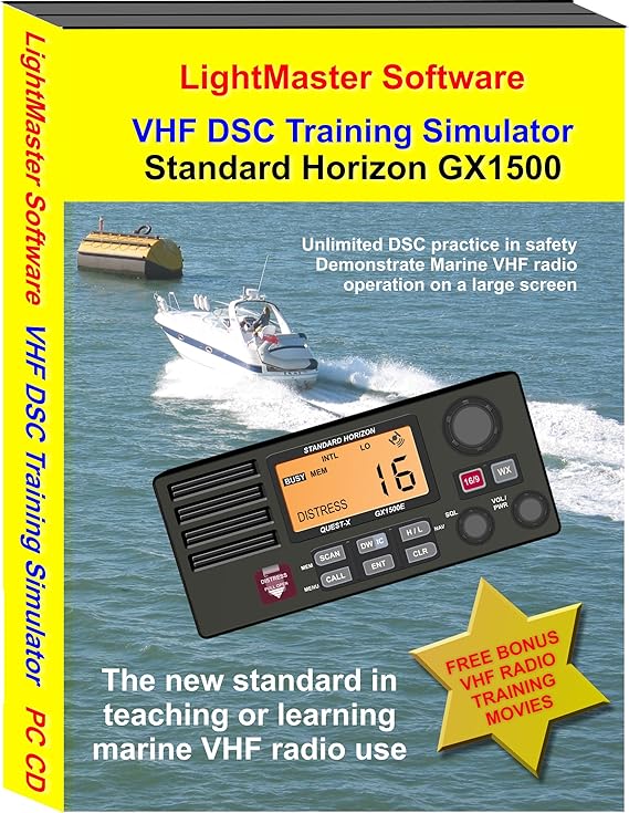 Marine VHF Radio Learning & Practice Simulator Amazon.co.uk Software