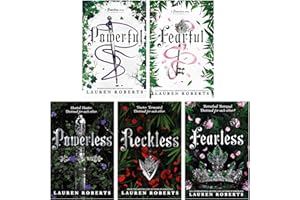Powerless Trilogy and A Powerless Story 5 Books Collection Set by Lauren Roberts (Powerless, Reckless, Powerful, Fearful and Fearless)