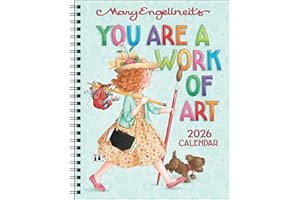 Mary Engelbreit's You Are a Work of Art 2026 Monthly/Weekly Planner Calendar