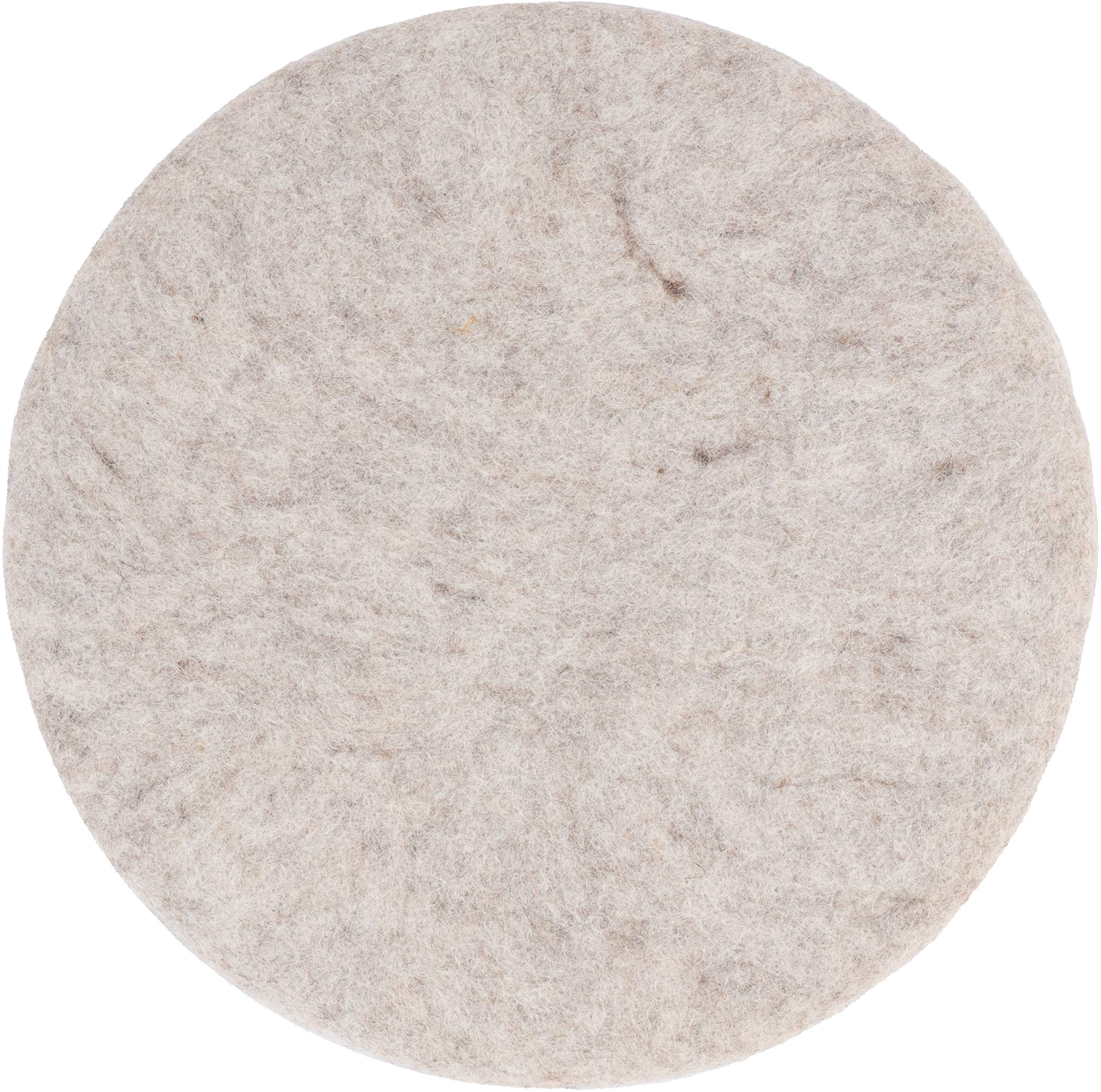 myfelt Seat Cushion, felt, Beige Heather, 36 cm