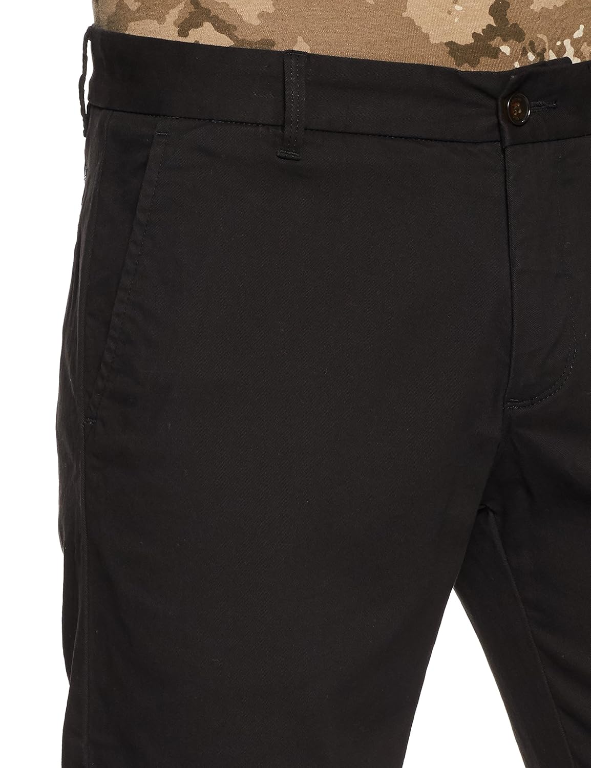 arrow sports men's straight fit casual trousers