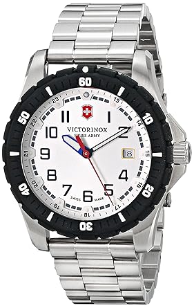 Victorinox Maverick Analogue Silver Dial Mens Watch
