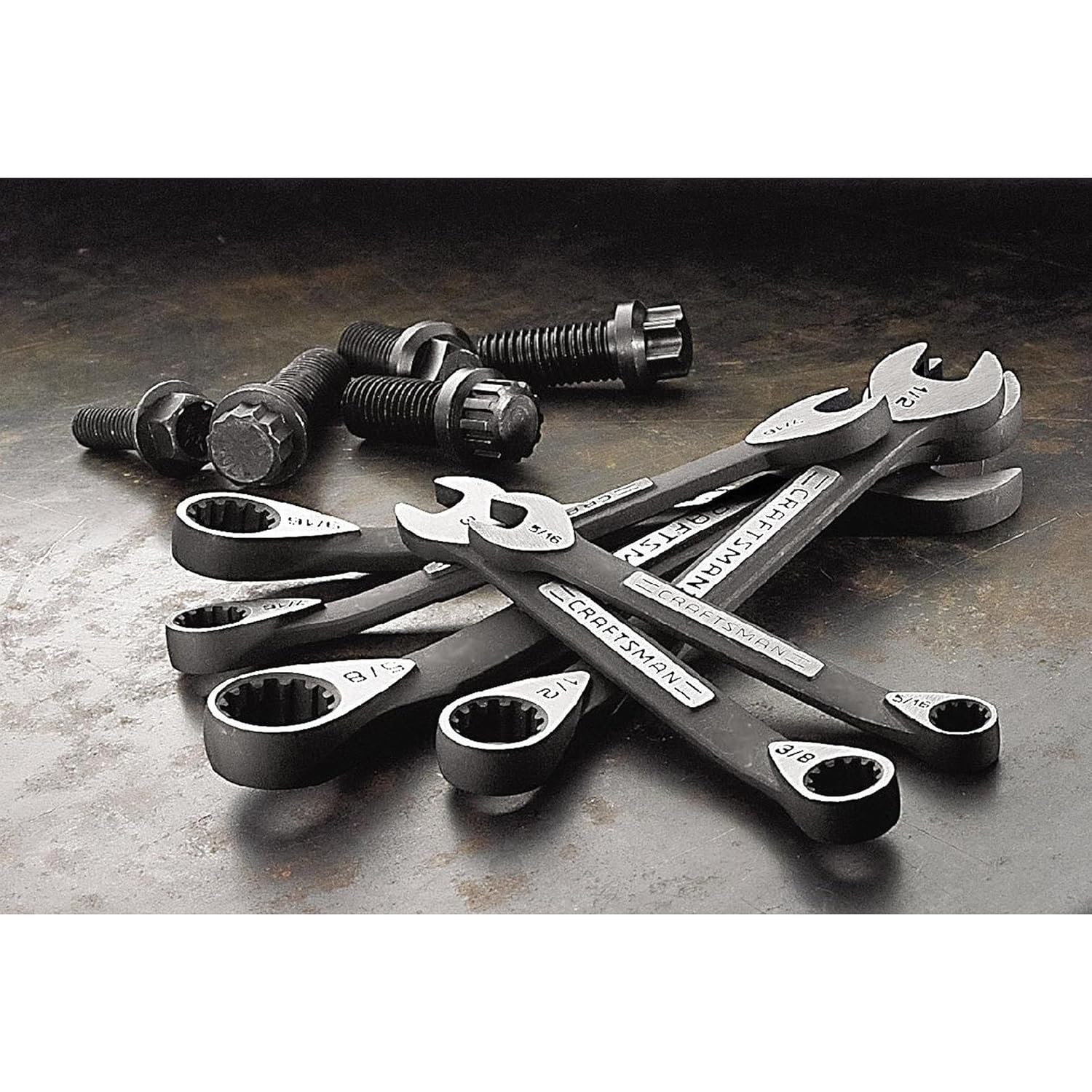 Craftsman 7piece Universal Ratcheting Wrench Set Standard 21028