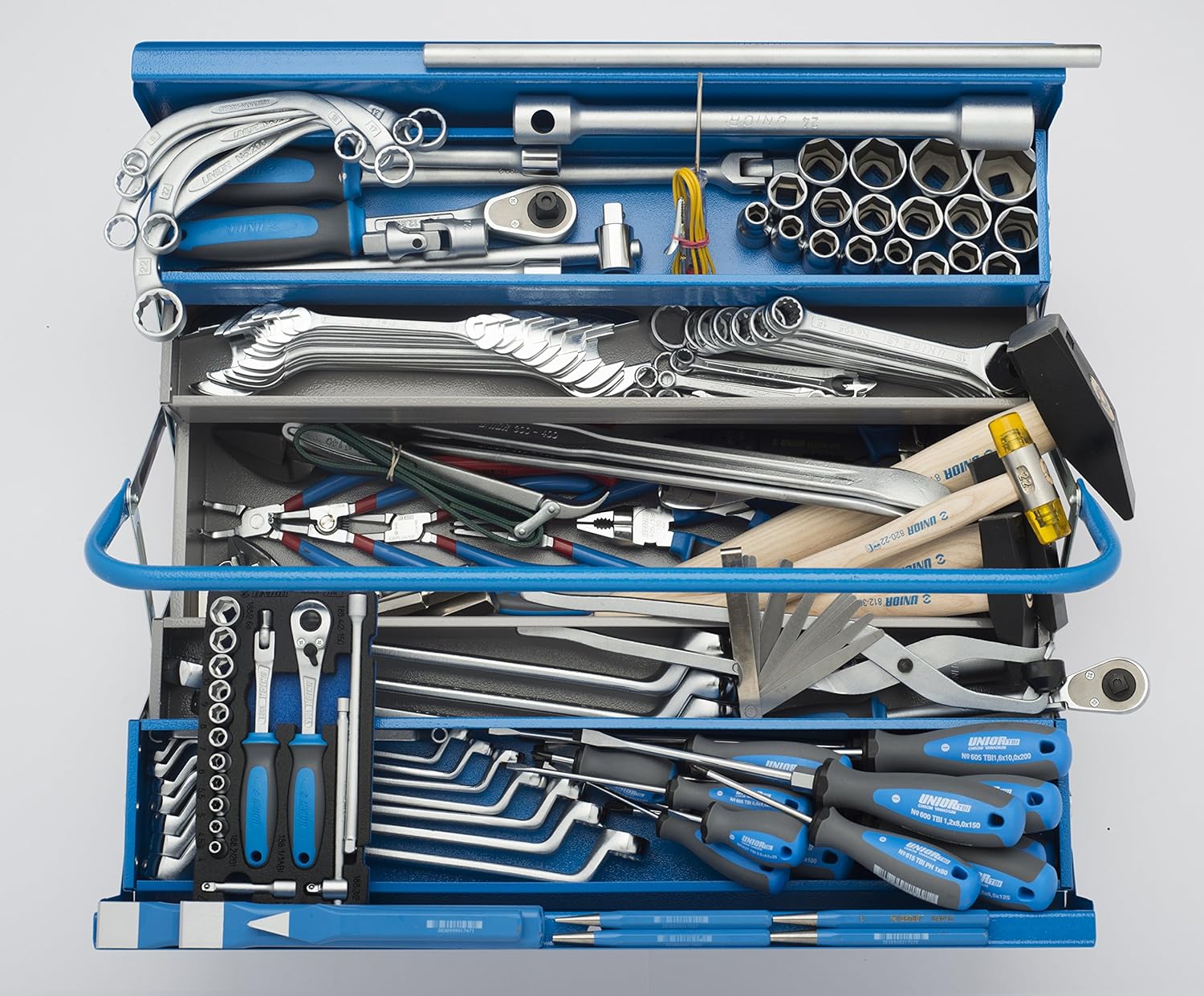 Unior Tool Set with Tool Box 912/5 (Pack of 1) 932 Amazon.co.uk DIY