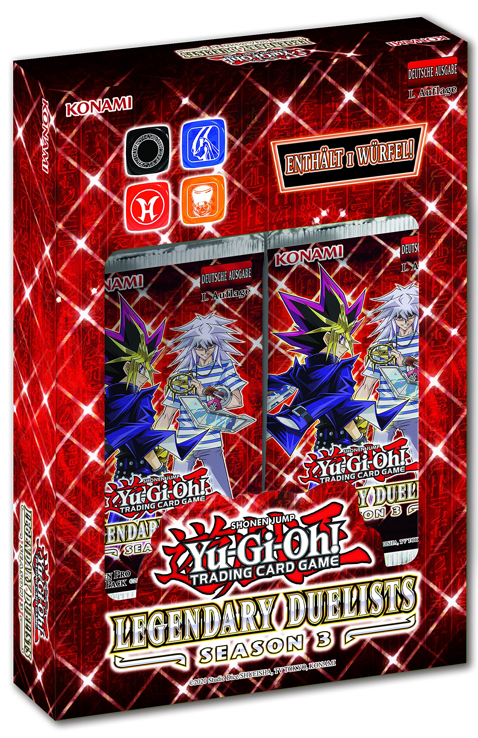 Yu-Gi-Oh! TRADING CARD GAME Legendary Duelists: Season 3 - Single Box - German Edition