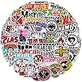 BulbaCraft 81Pcs Large Punk Stickers, Punk Rock Stickers, Band Decals, Metal Decals, Gifts for Women & Men
