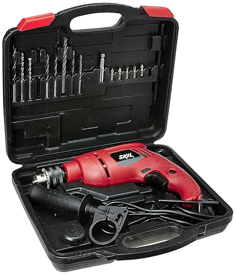 Skil 6513 JD 13mm Drill Kit with 15-Pieces Drill Bits