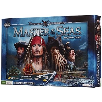 Pirates of the Caribbean - Master of the Seas (Strategy Board Game)