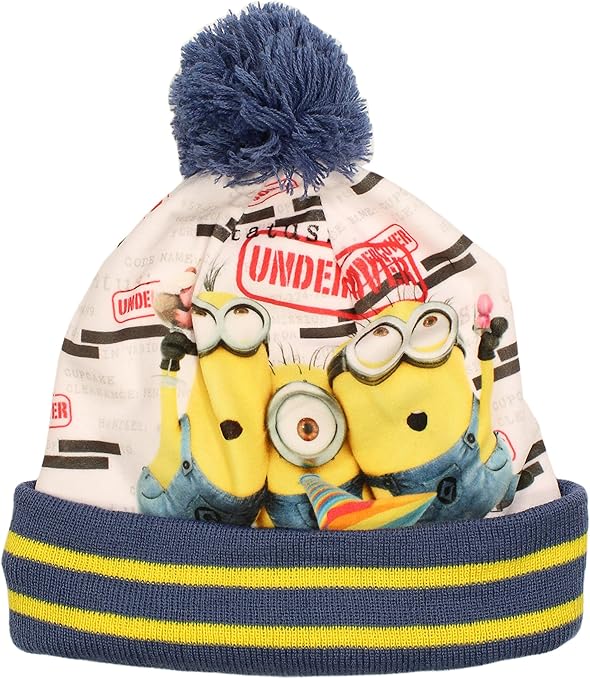 Despicable Me Minions Official Boys Knit Hat 52/54cm Amazon.co.uk