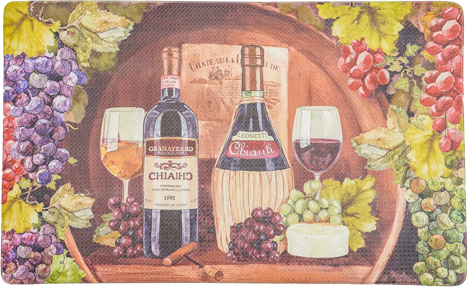 Farmhouse Kitchen Mats Cushioned Anti-Fatigue Comfort Mat for Home & Office Ergonomically Engineered Memory Foam Kitchen Rug Waterproof Non-Skid, 30