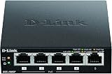 D-Link 5-Port Gigabit PoE+ Switch DGS-1005P/B 60 W Budget Green Silent