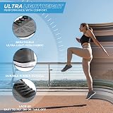 Get Fit Women's Lightweight Running Trainers Breathable Mesh Grey 6-39 view 4