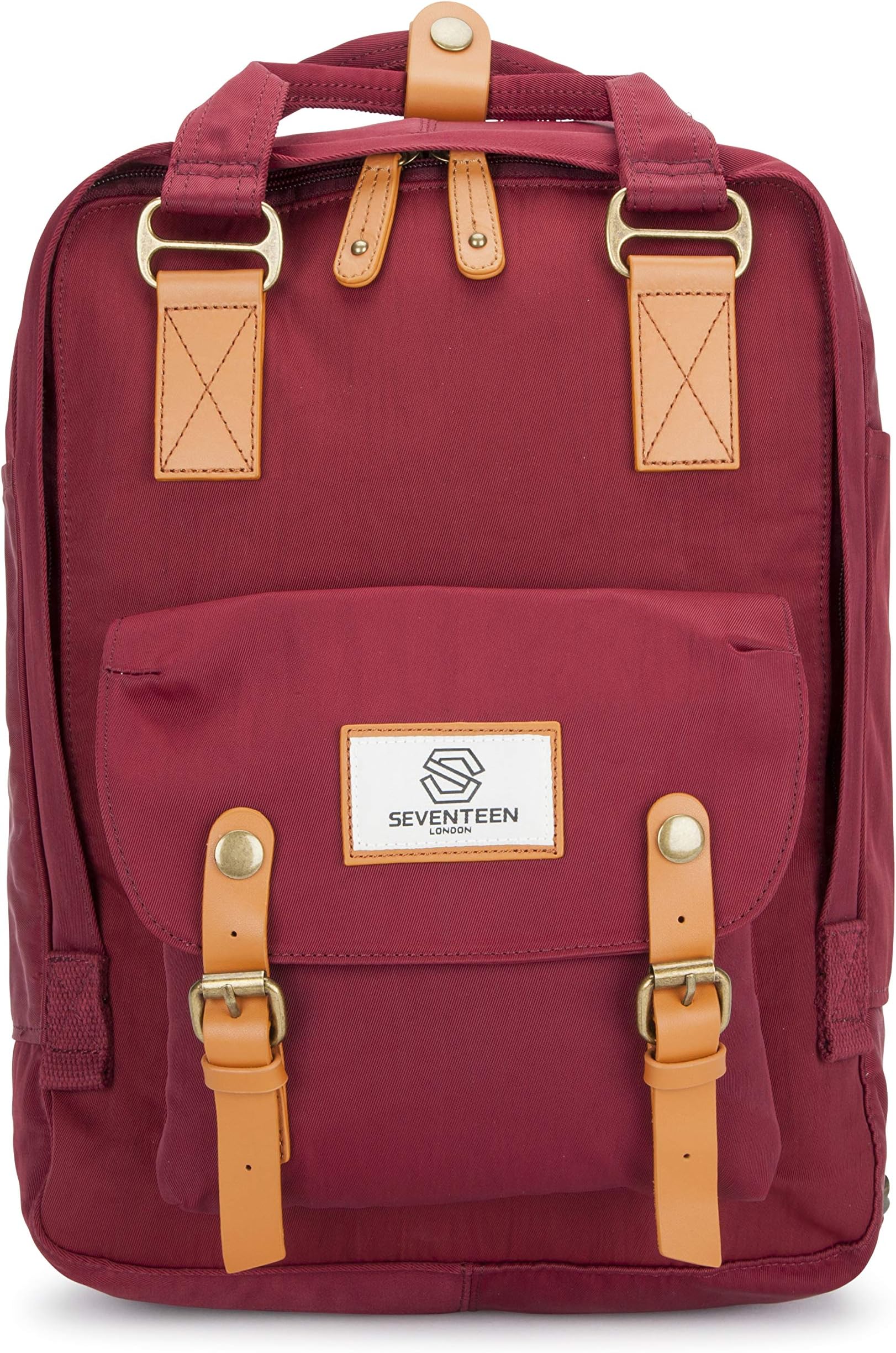 SEVENTEEN LONDON - Marylebone Classic Unisex Backpack for College School Travel Luggage Bag