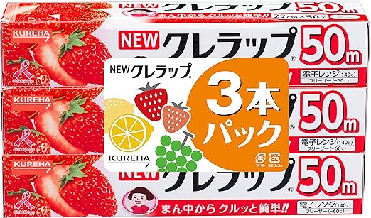 Amazon 【まとめ買い】NEWクレラップ ミニ 22cm×50m 3本パック NEWクレラップ