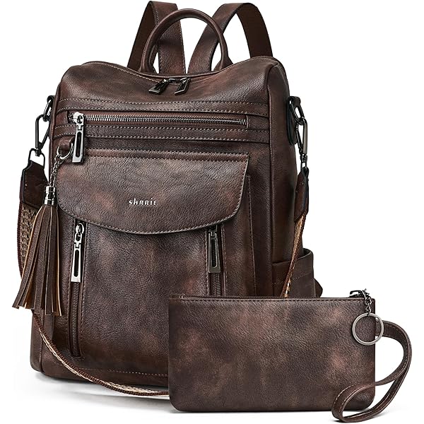 Amazon.com: Kinsey Rhea Dawn Concealed Carry Backpack, Brown  display picture 2