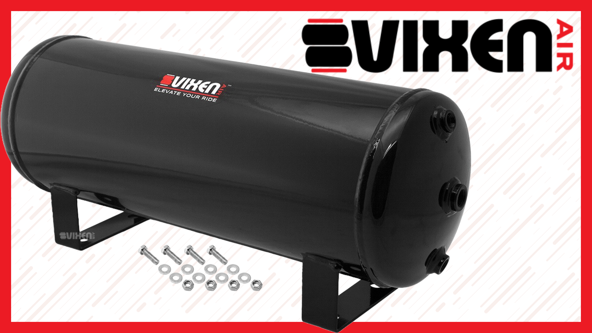 Amazon.com: Vixen Air 3 Gallon (12 Liter) 7 Ports Suspension/Air