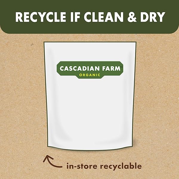 CASCADIAN FARM ORGANIC GRANOLA, OATS AND HONEY CEREAL, RESEALABLE POUCH, 11 OZ