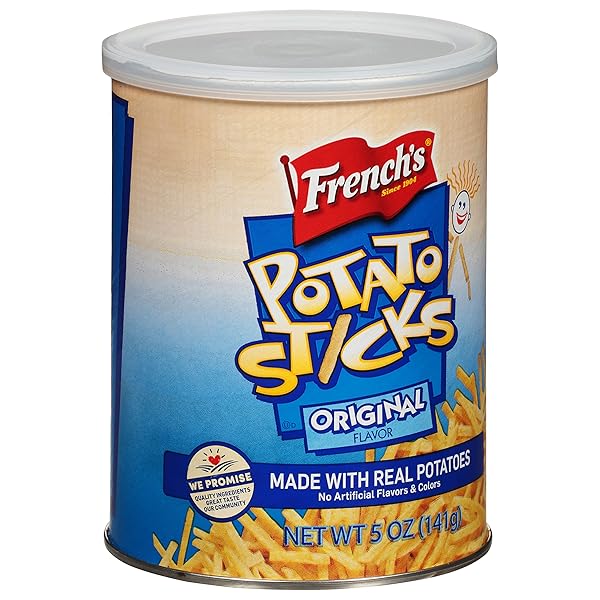 FRENCH’S ORIGINAL POTATO STICKS, 5 OZ
