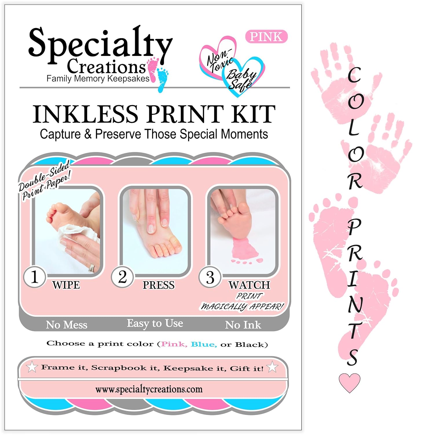 mess free footprint kit