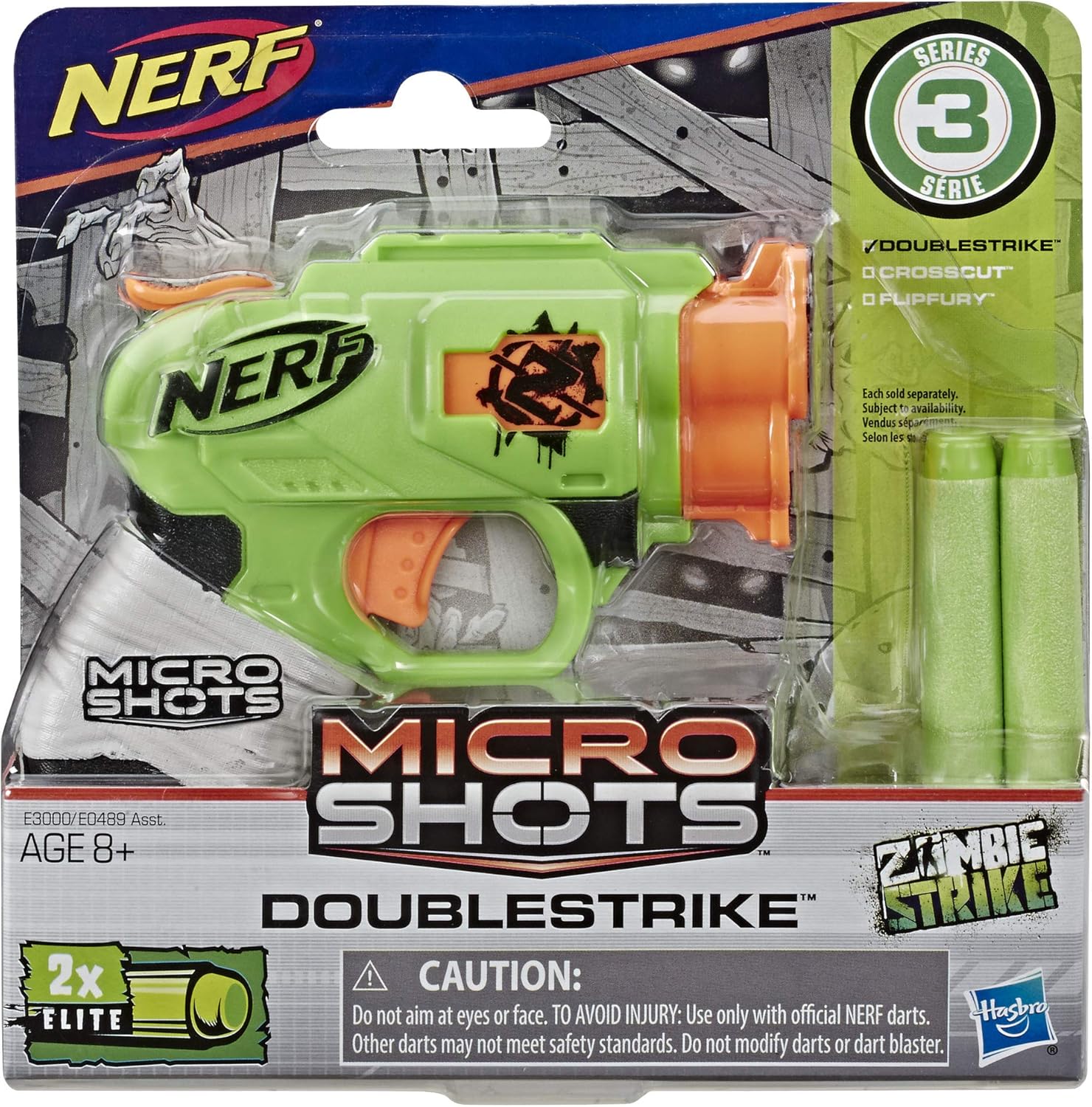 nerf zombie strike doublestrike blaster