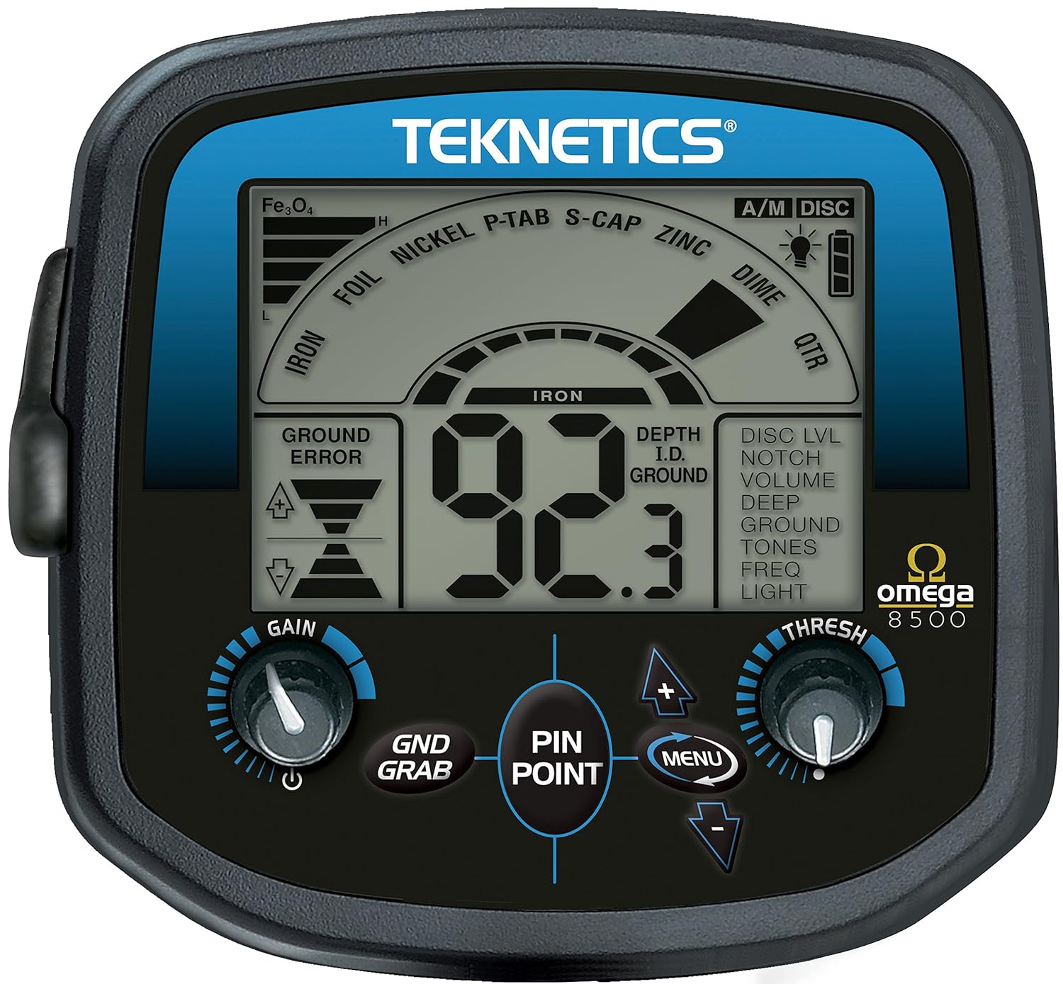 Teknetics 8000 Omega - Detector de metales: Amazon.es: Bricolaje y herramientas