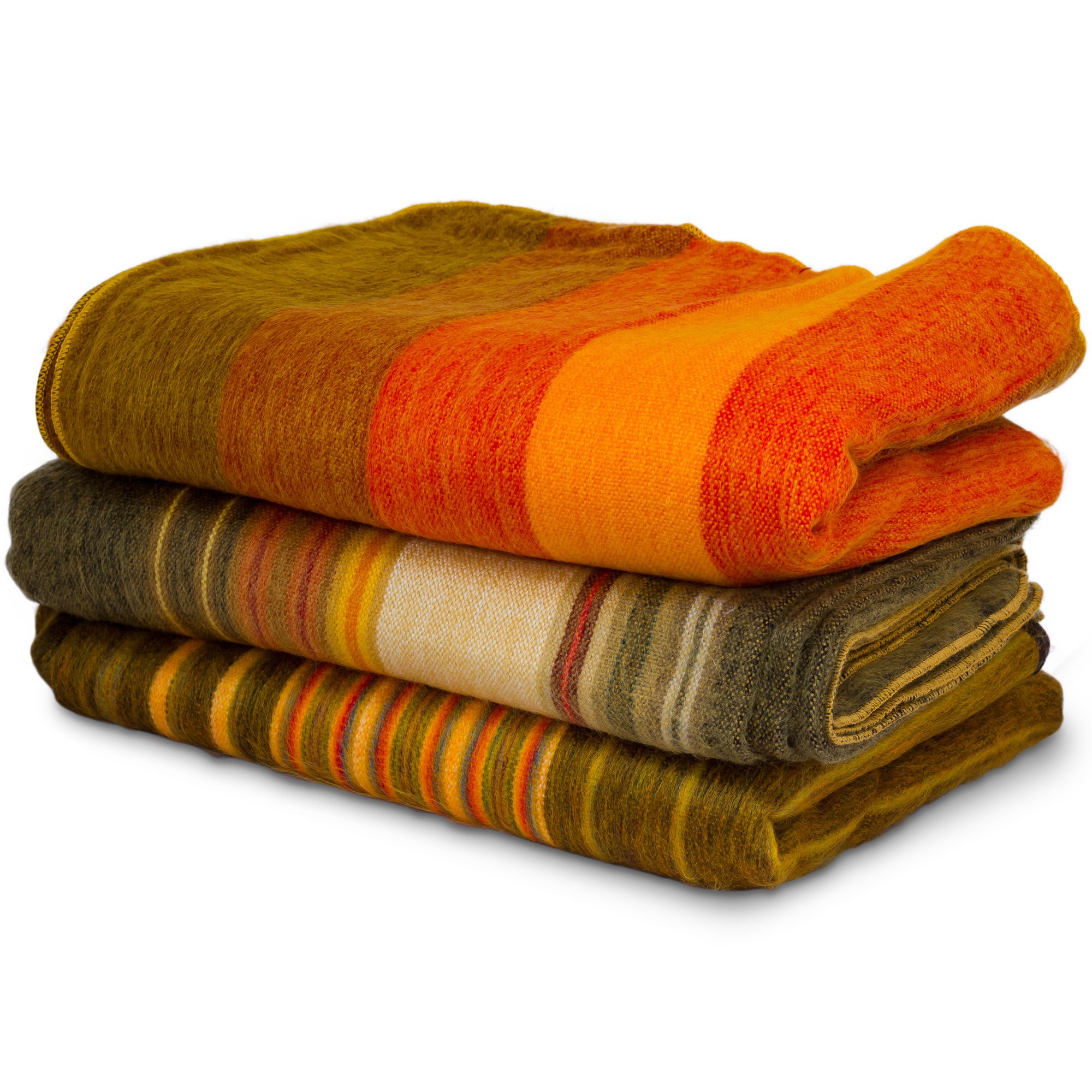 Tumia LAC Super soft blanket/throw Single Bed Size. Orange.