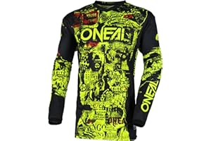 O'NEAL Element Attack Youth Jersey Black/Neon Medium