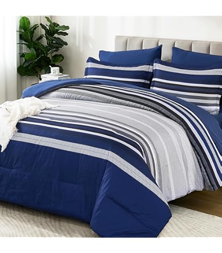 Grand Linen Set Letto In Ciniglia 3 Pezzi Queen Size Royal Viola/Nero/Grigio - Trapunta E Federe Jacquard - 6
