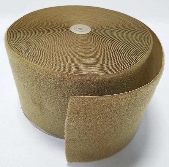 6" COYOTE TAN SEWON HOOK and LOOP FASTENER LOOP SIDE