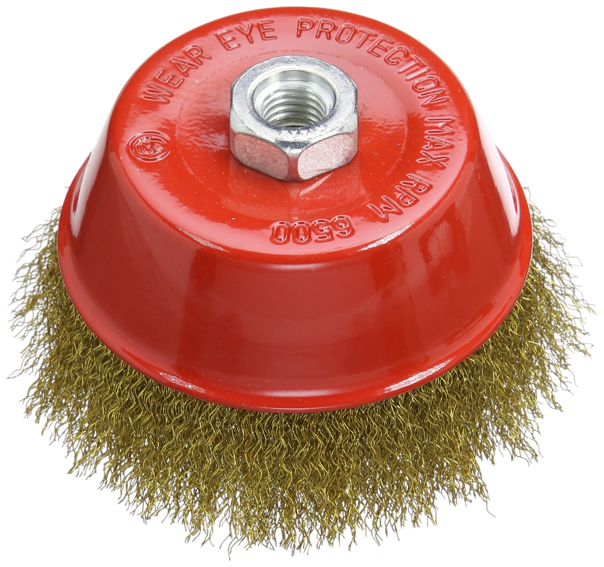 Silverline 868900 Brassed Steel Crimp Cup 125 mm